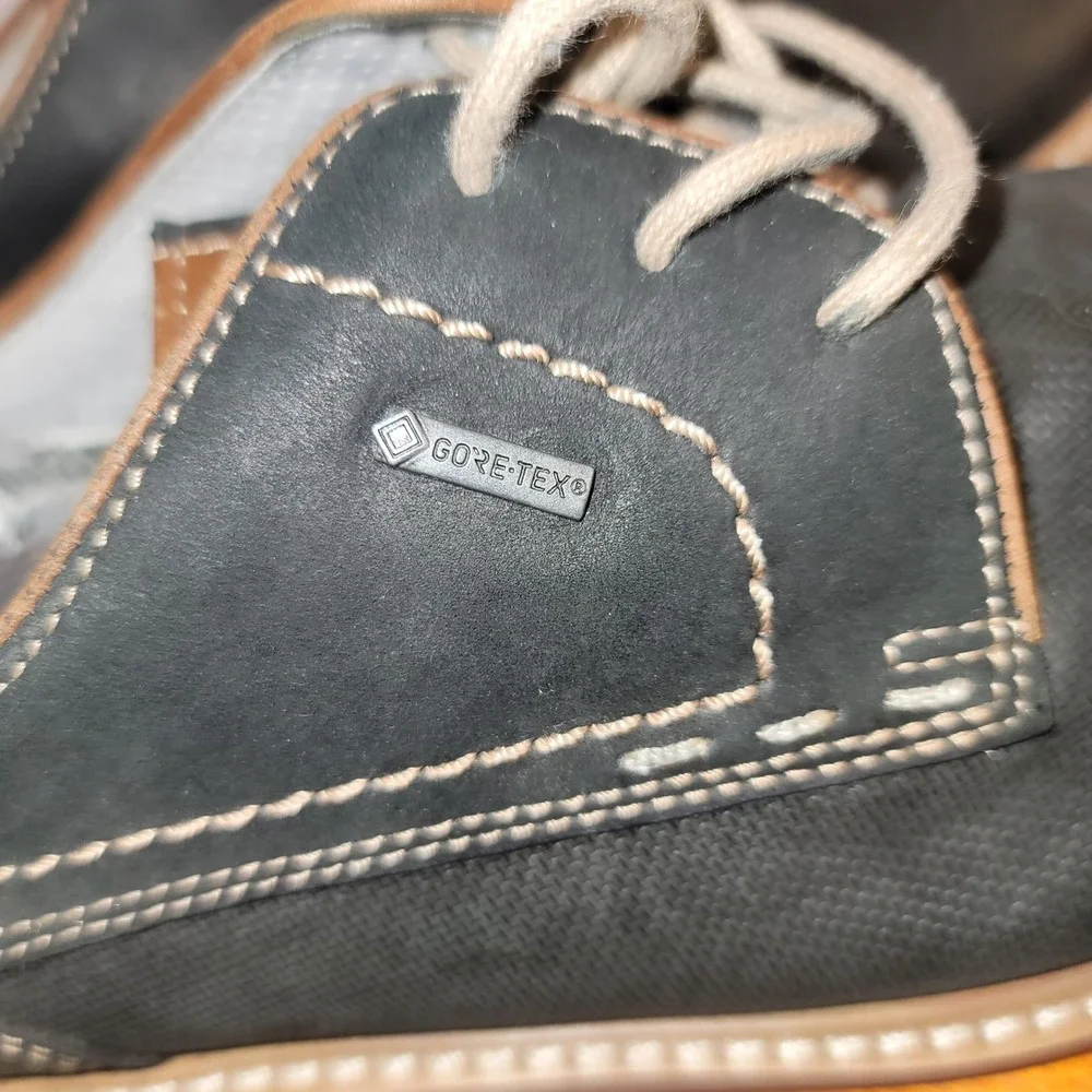 Fretz Men Gore-Tex Surround Oxford Shoes Leather Swiss LaceUp